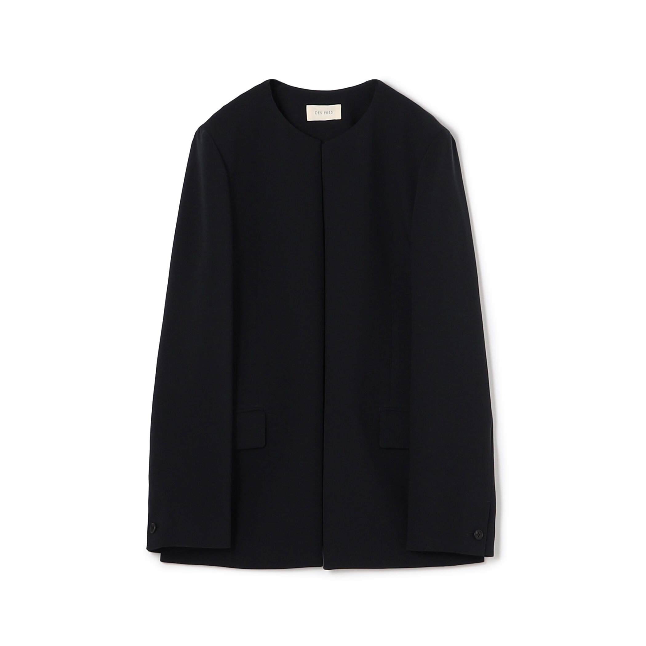 ライトダブルクロス ノーカラージャケット｜トゥモローランド 公式通販