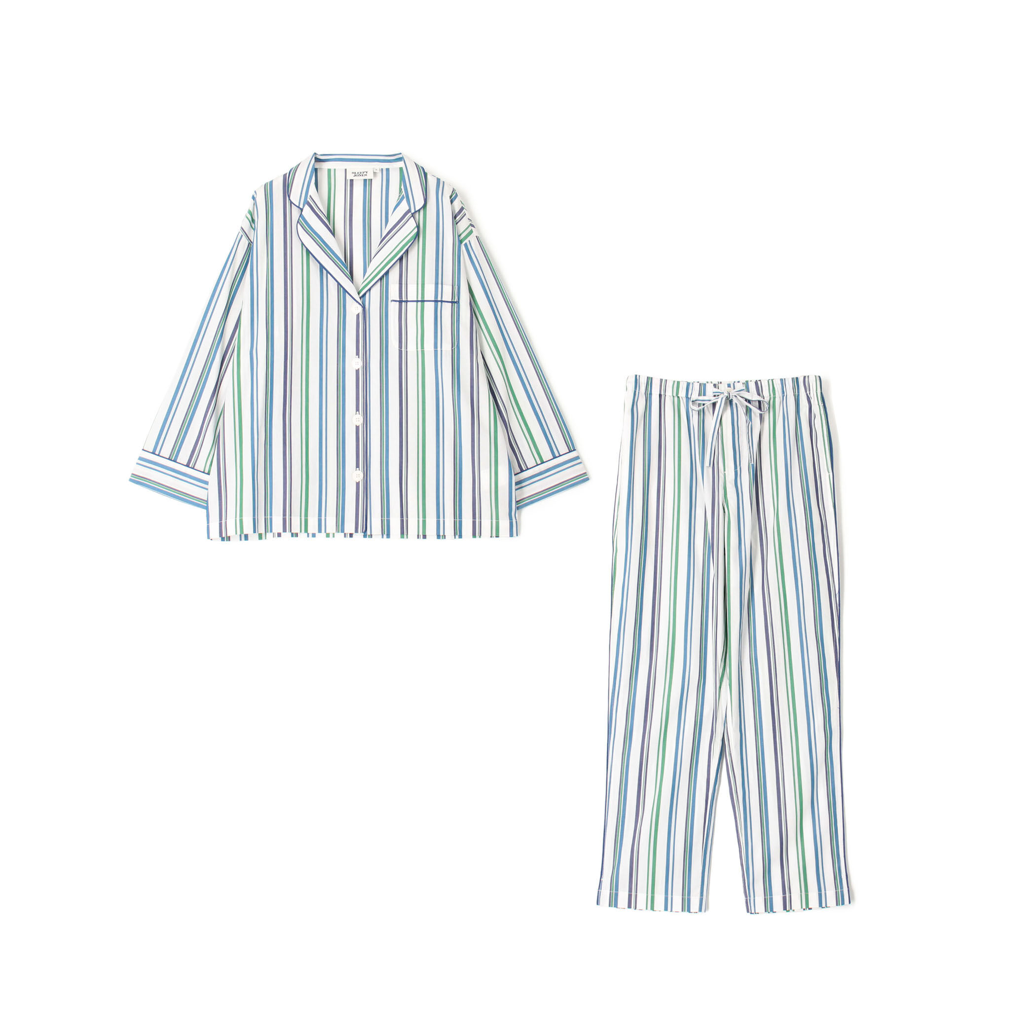 SLEEPY JONES Cool Club Stripes コットンパジャマ｜トゥモローランド 公式通販