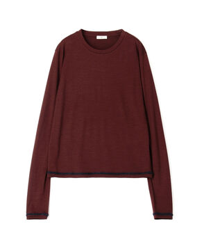 ウール クルーネックプルオーバー