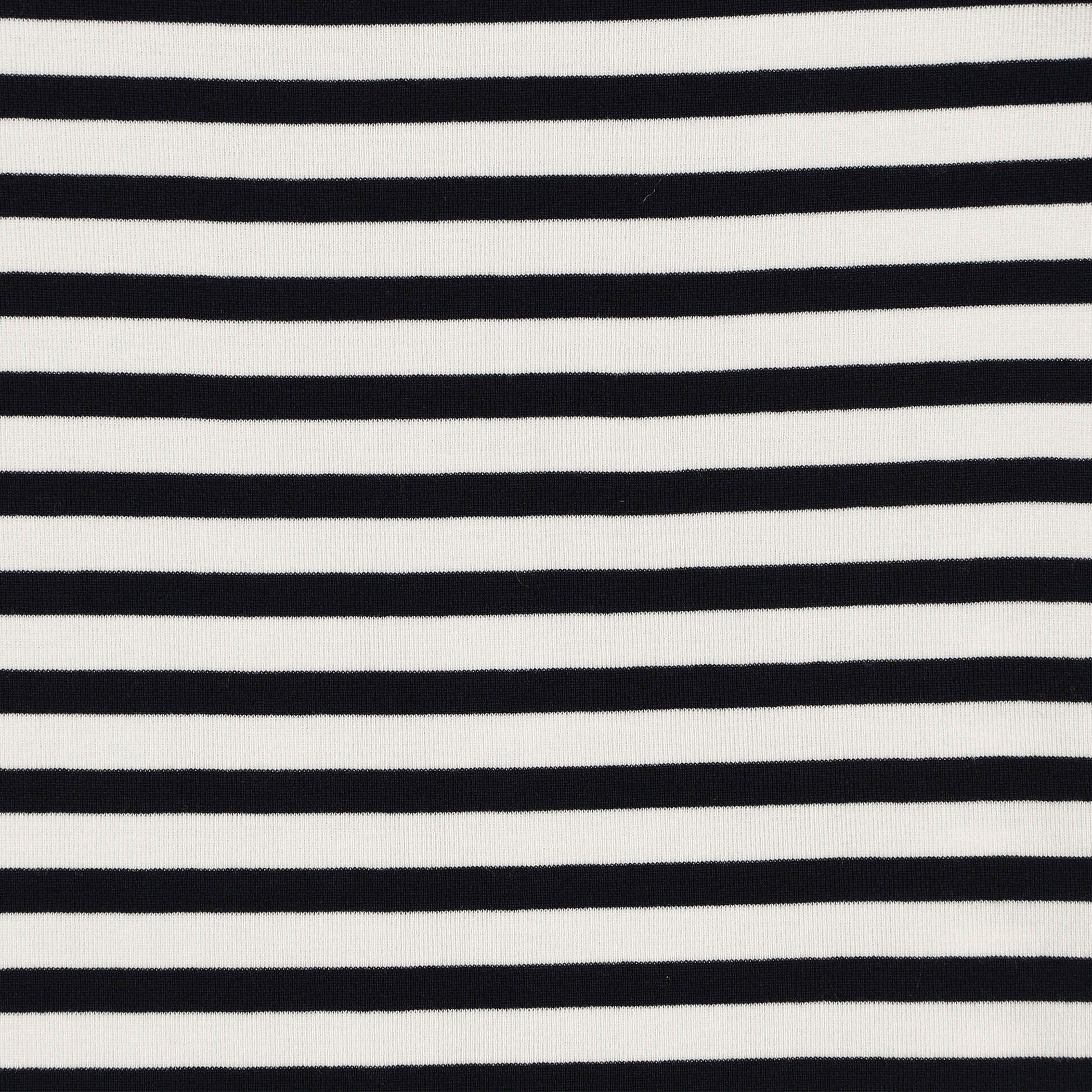 コットンフライスボーダー ロングスリーブプルオーバー