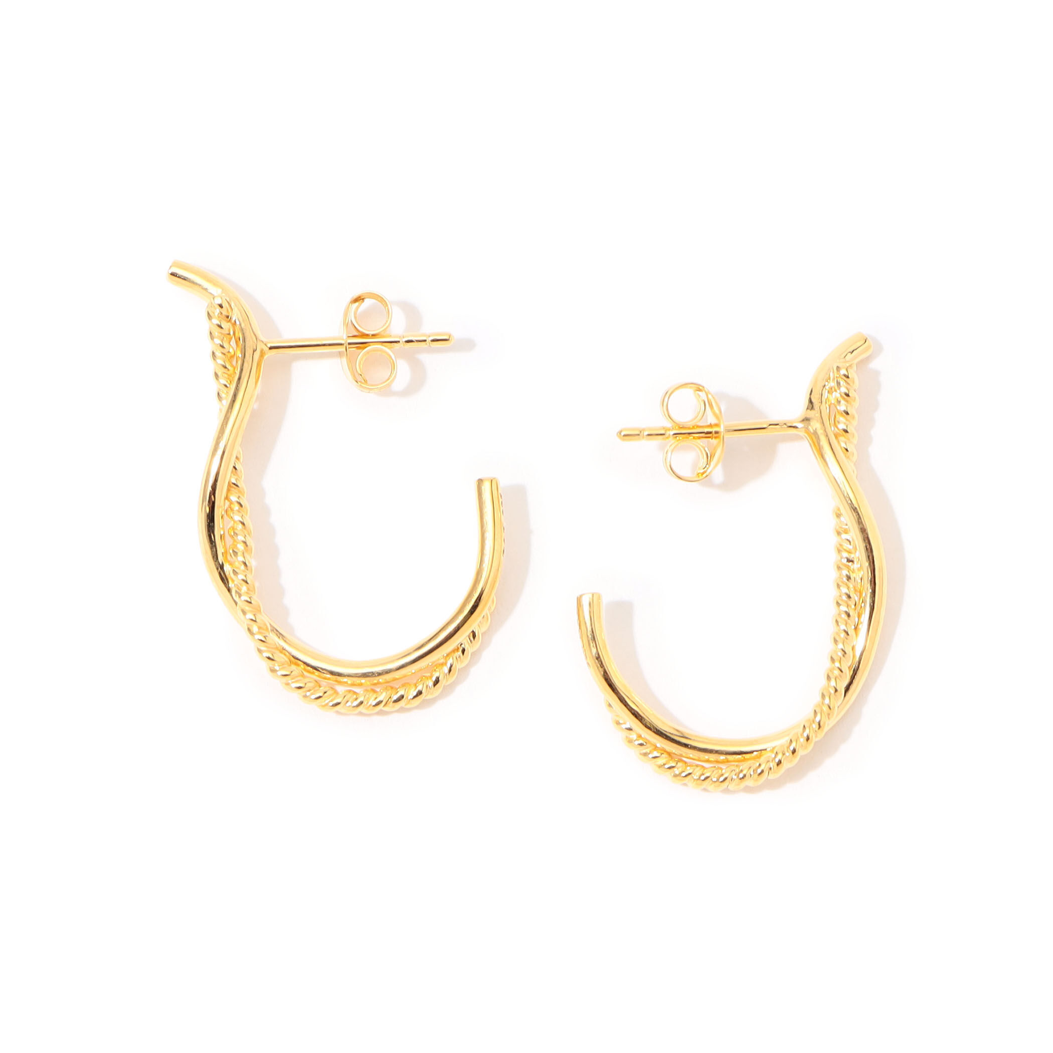 BAR Jewellery CONTRA ゴールドピアス｜トゥモローランド 公式通販