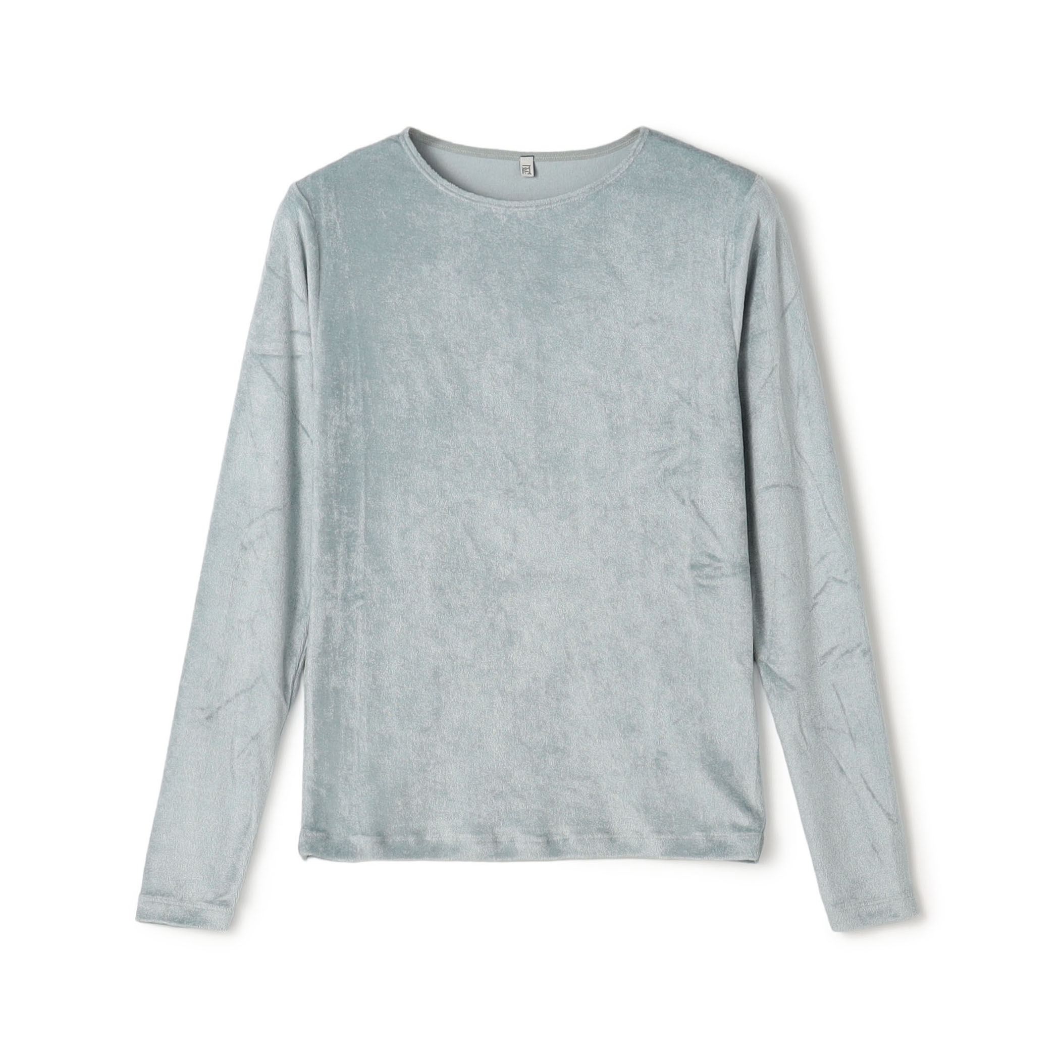 baserange ベロアトップス 長袖 ロングスリーブ　ベースレンジ BASERANGE ベロア ロングスリーブプルオーバー｜トゥモローランド 公式通販