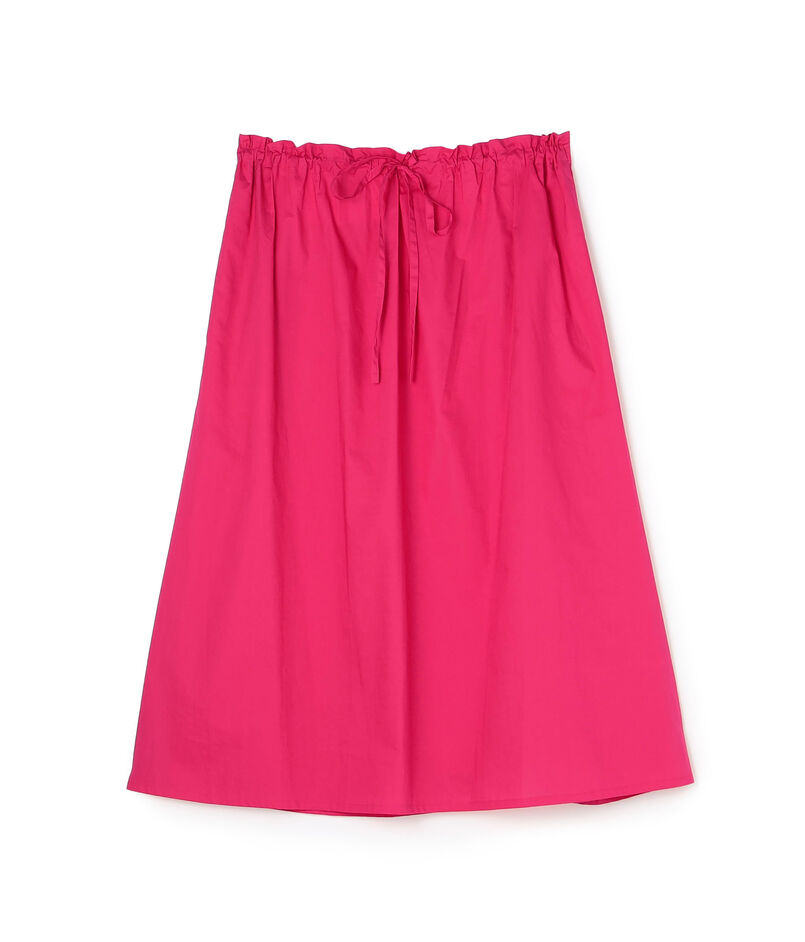 Atlantique Ascoli MAXI JUPE COULISSE コットン ミディスカート