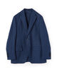 〈MORE10%OFF対象〉ウールシルクポリウレタン シングルブレステッド2Bジャケット Light Move
