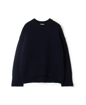ファインウール クルーネックプルオーバー