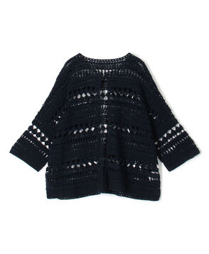 【WEB先行予約】コットンクロシェ カラーレスジャケット