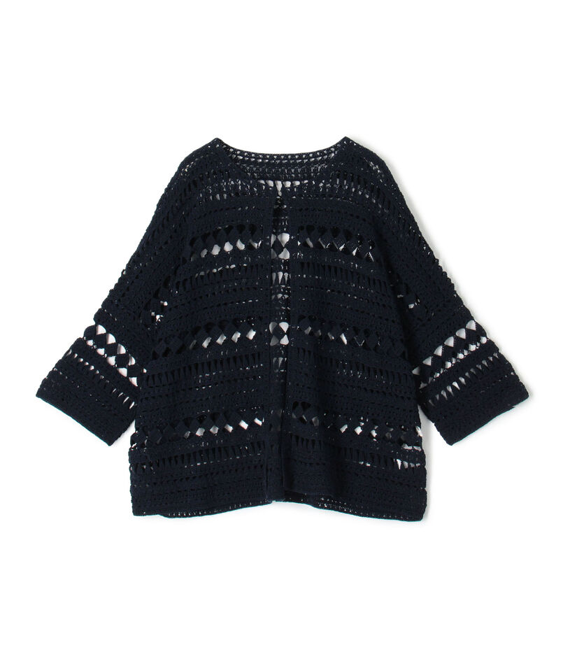 【WEB先行予約】コットンクロシェ カラーレスジャケット