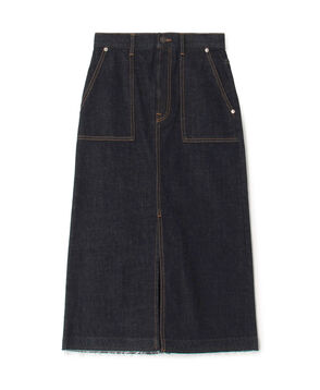 ワンウオッシュ エッセンシャルデニム スカート