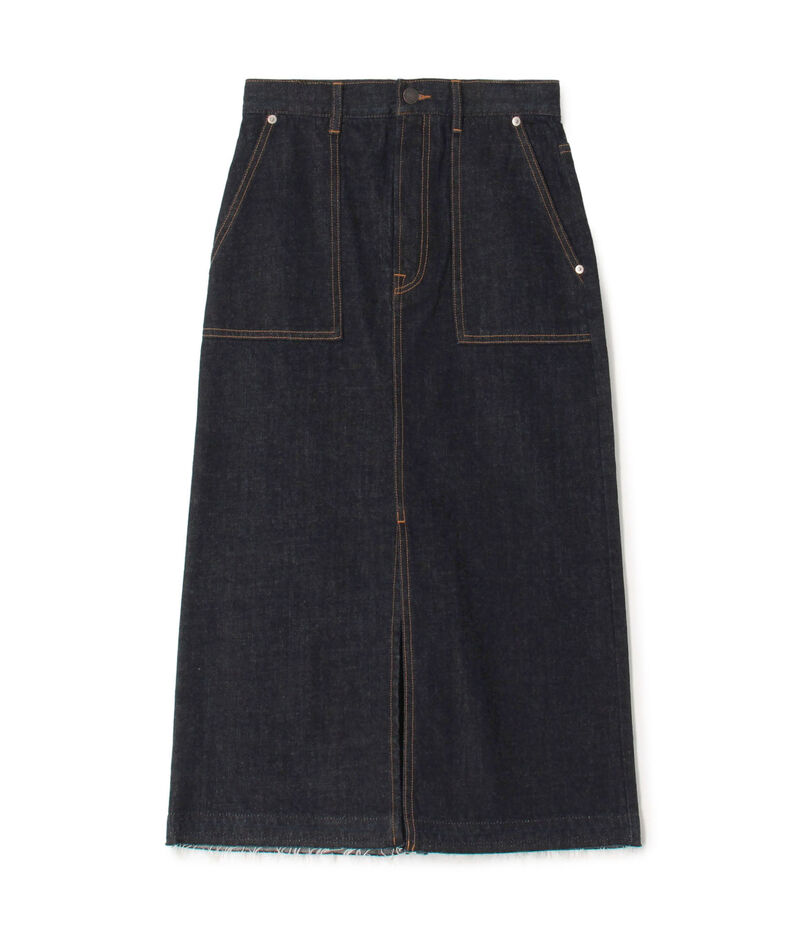 ワンウオッシュ エッセンシャルデニム スカート