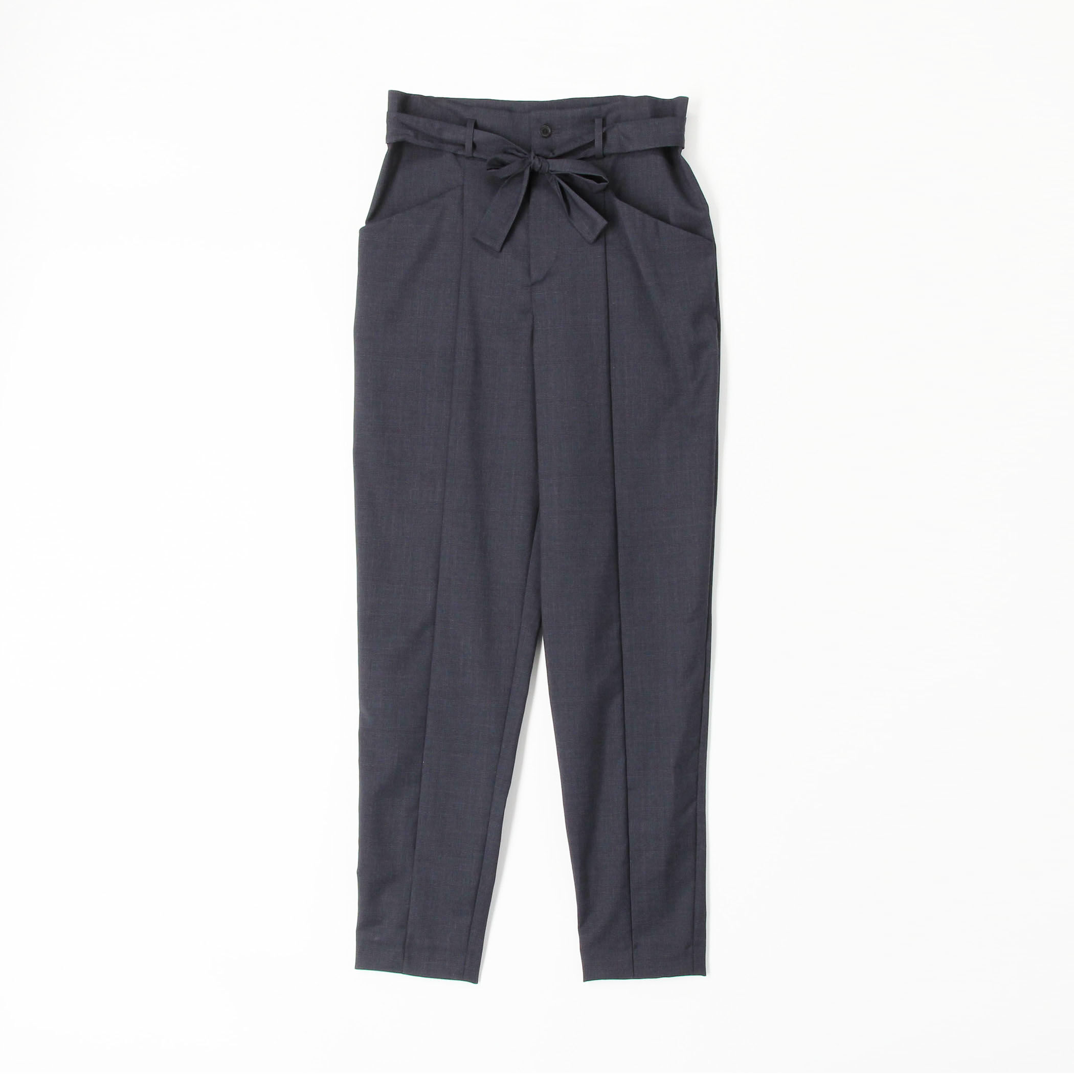ISABEL MARANT ETOILE VITTORIA ウール ベルテッドパンツ