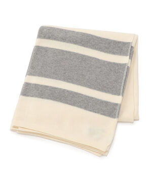 バハストライプニットブランケット HCG9862