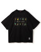 CABaN スビンコットン GREEN SHOWERプリントTシャツ