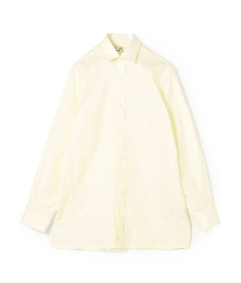 140/2コットンツイル ショートポインテッドレギュラーカラーシャツ