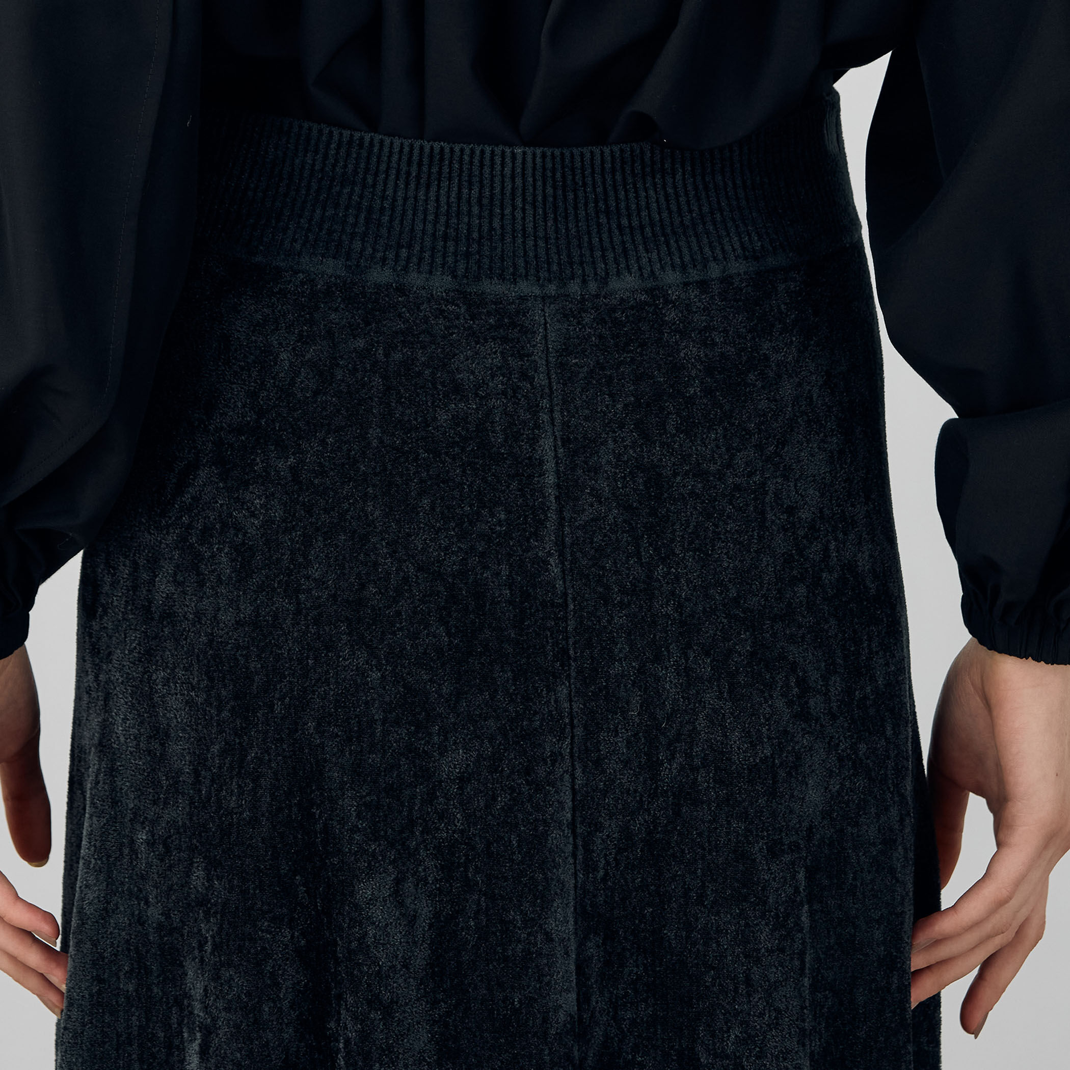 エアーシェニール フレアマキシスカート｜トゥモローランド 公式通販