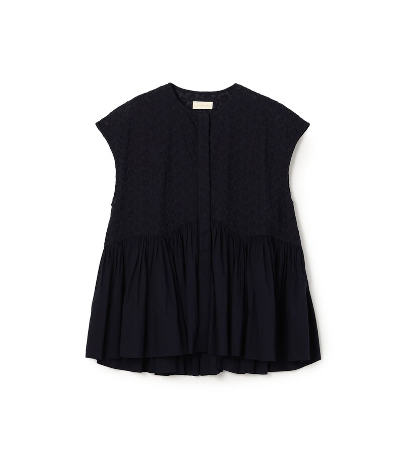 ne Quittez pas Petit Flower ブラウス