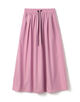 クリスピータフタ ギャザーロングスカート