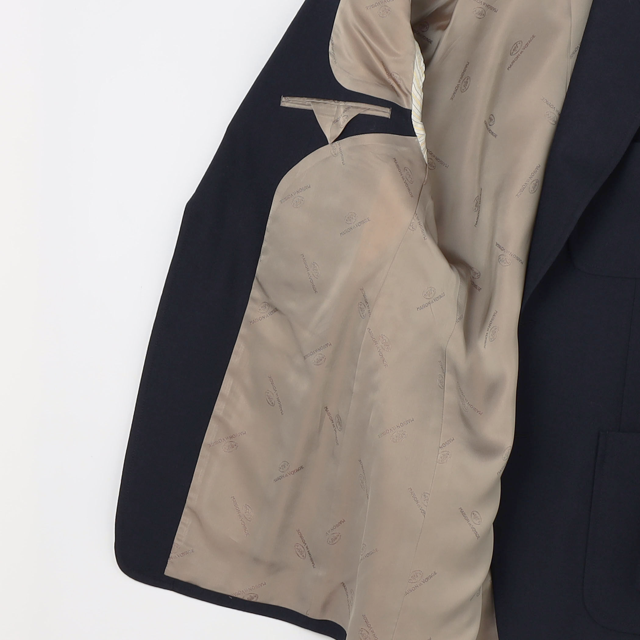 ウール シングルブレステッド2Bブレザー FOX BROTHERS