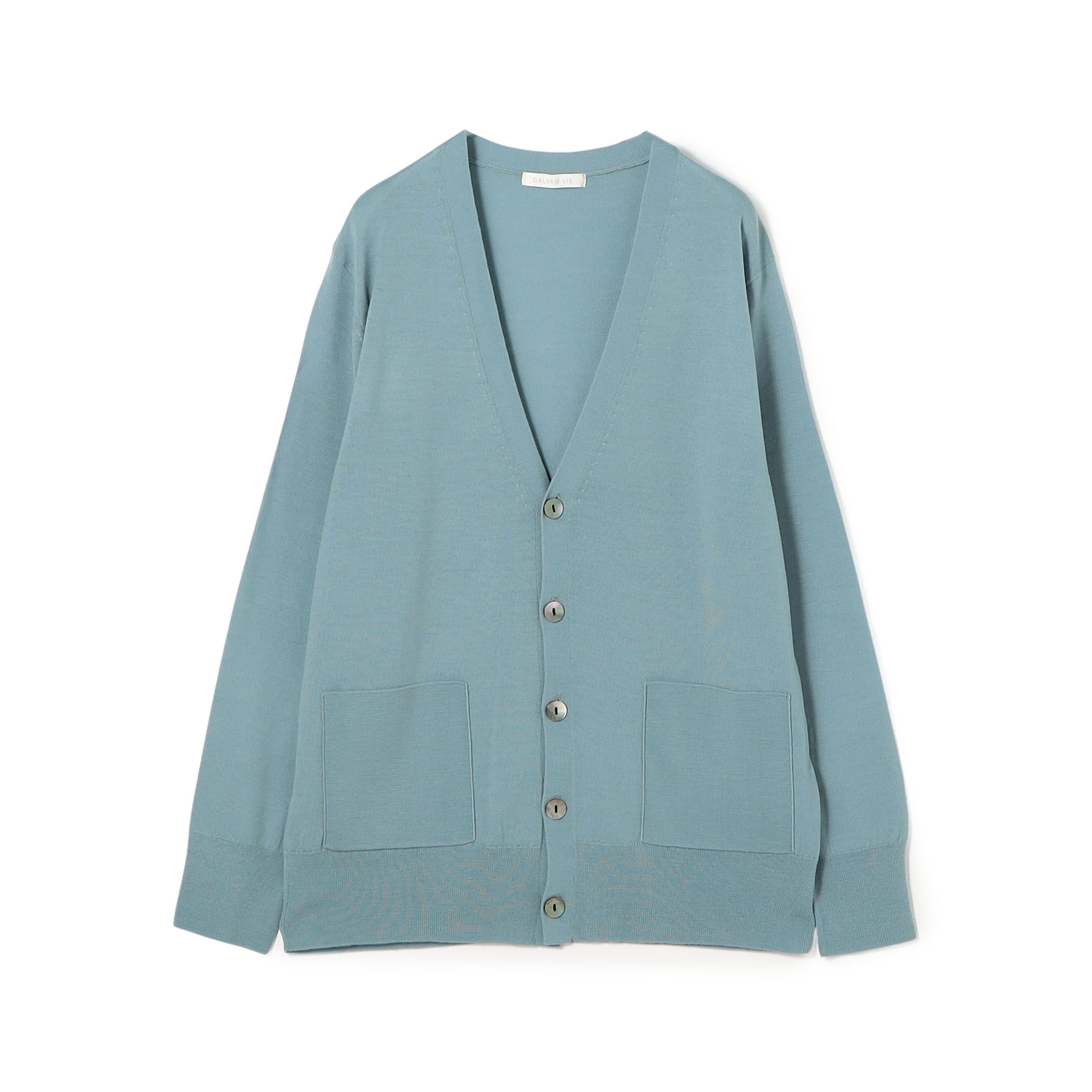 AURALEE Vネックカーディガン ライトグリーン AURALEE Vネックカーディガン ライトグリーン