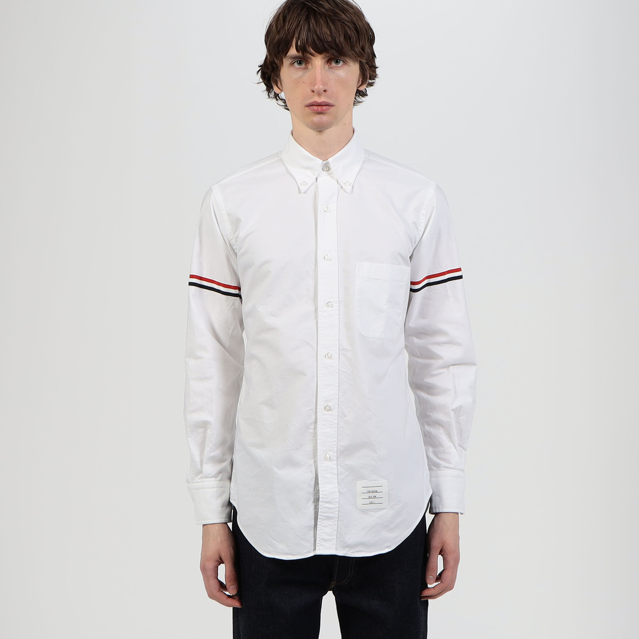 THOM BROWNE CLASSIC BUTTON-DOWN SHIRT｜トゥモローランド 公式通販