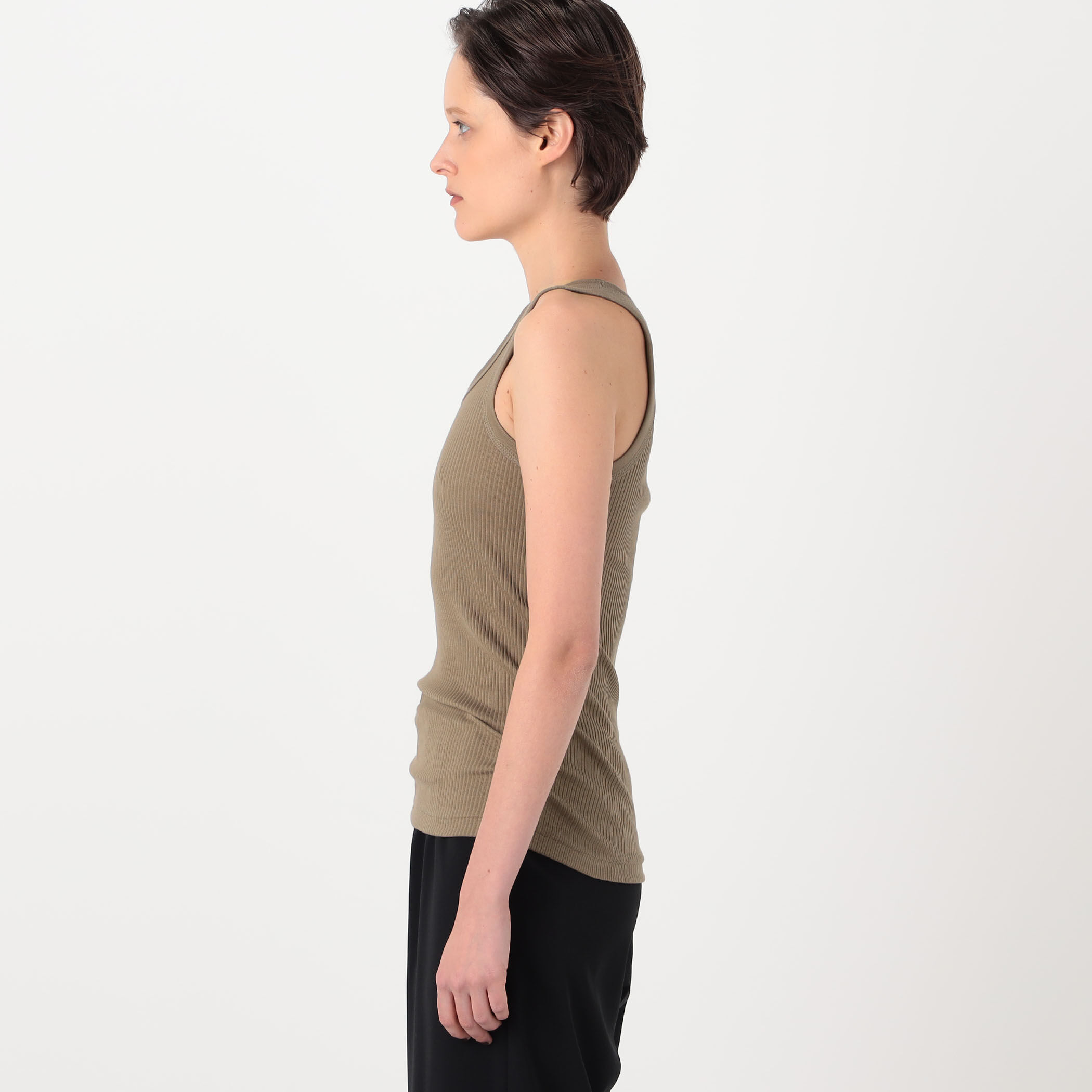 HYKE タンクトップ LAYERED TANK TOP-レイヤードタンクトップ-HYKE（ハイク）通販| st company