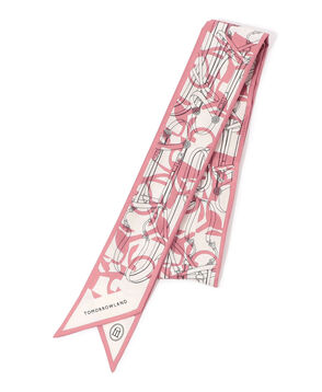 Atelier TOMORROWLAND BIT MOTIF BANDEAU シルクスカーフ