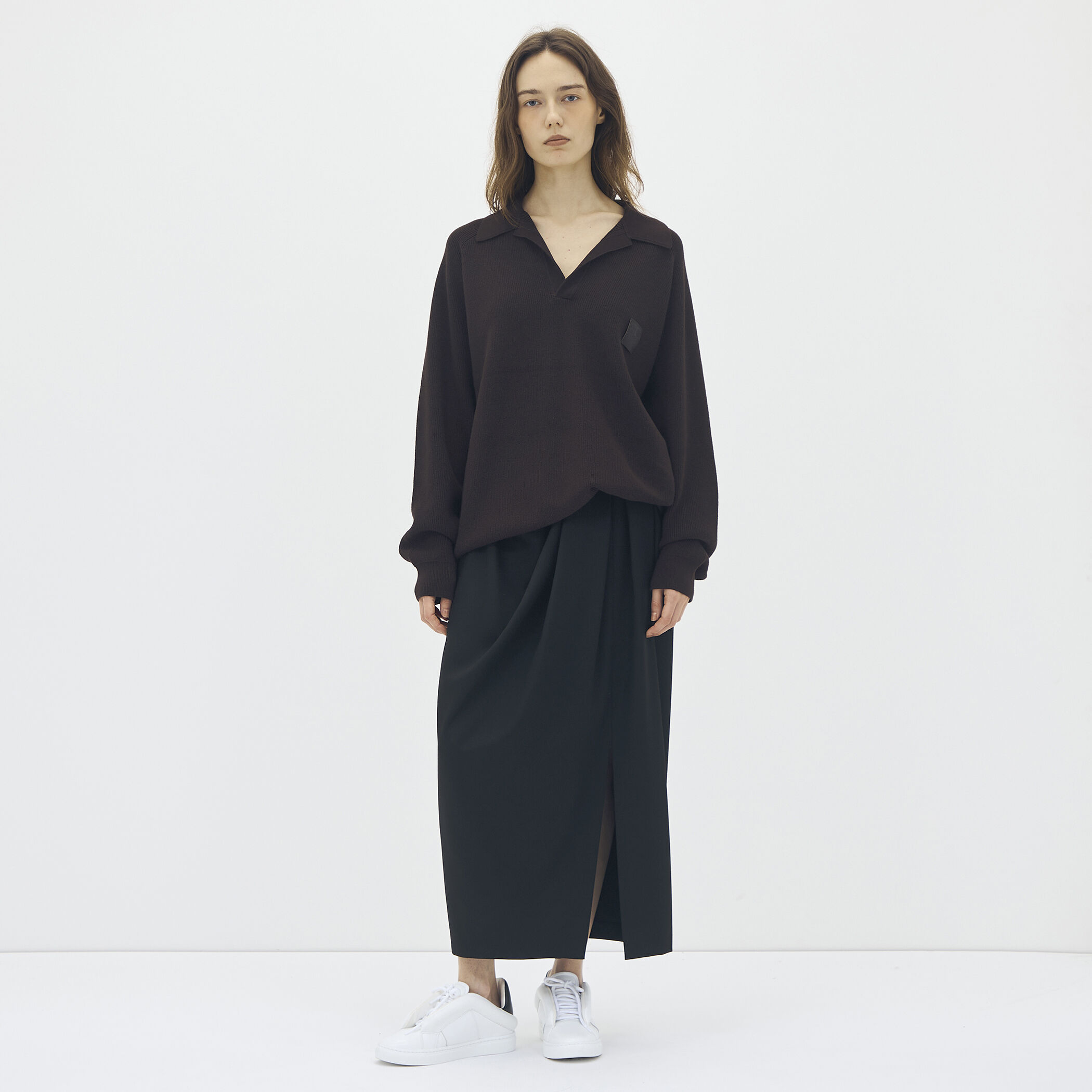 コットンカシミヤ ポロスキッパー｜トゥモローランド 公式サイト
