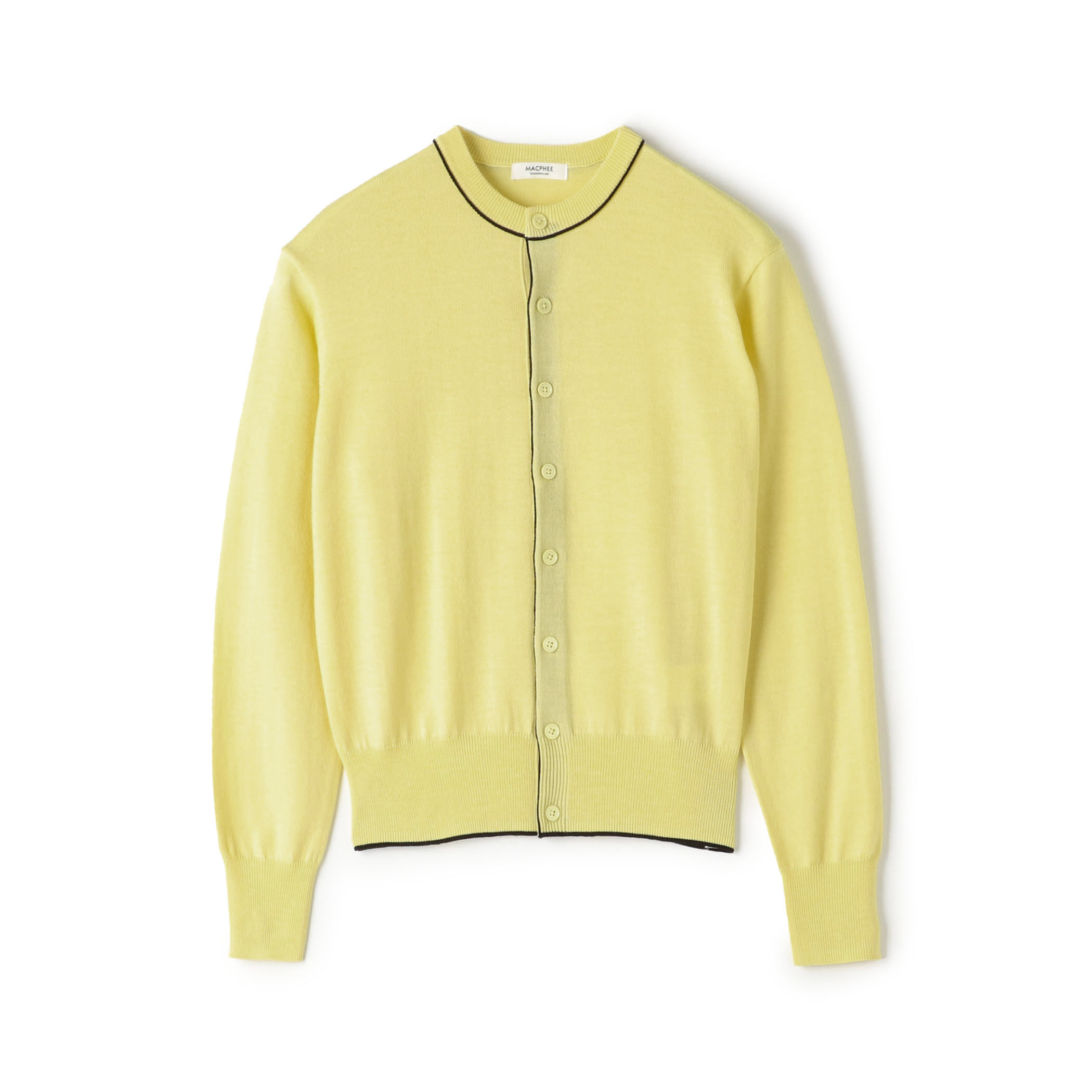 プレーンウール クルーネックカーディガン｜トゥモローランド 公式通販