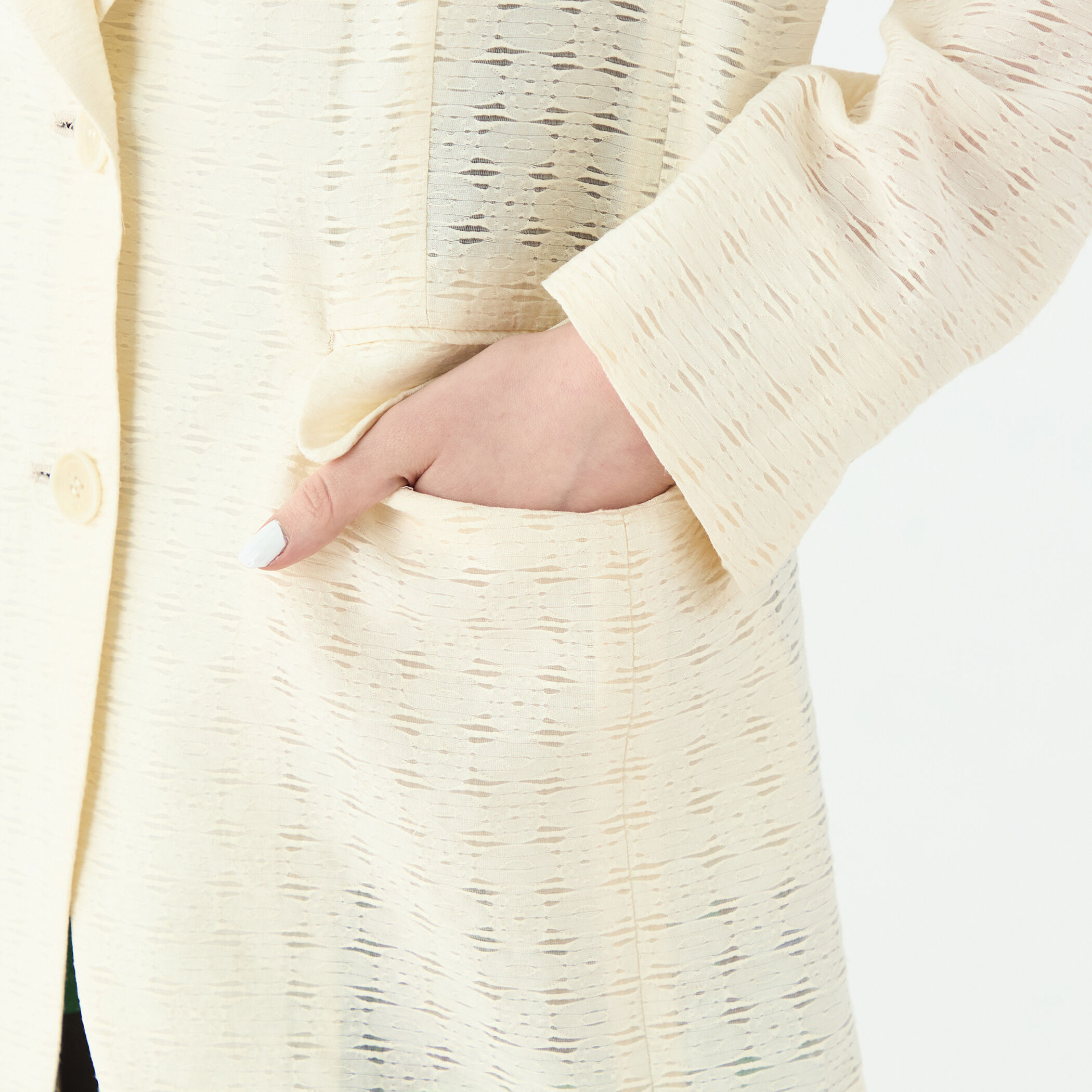 シアーオーバル テーラードジャケット｜トゥモローランド 公式通販