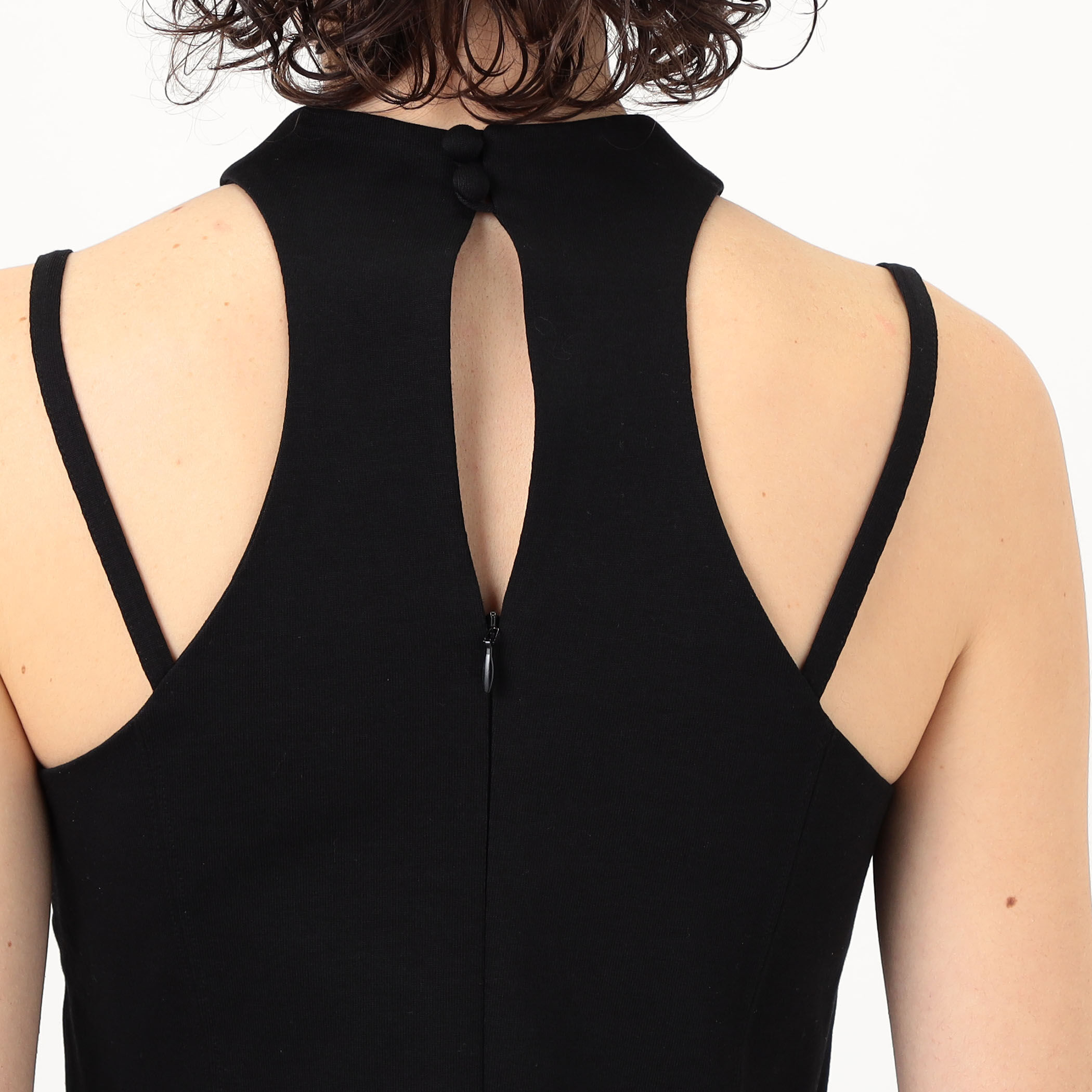 Mame Kurogouchi Cotton Jersey Halter Neck Dress｜トゥモローランド