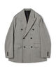 ウールヘリンボーン ダブルブレステッド6Bジャケット