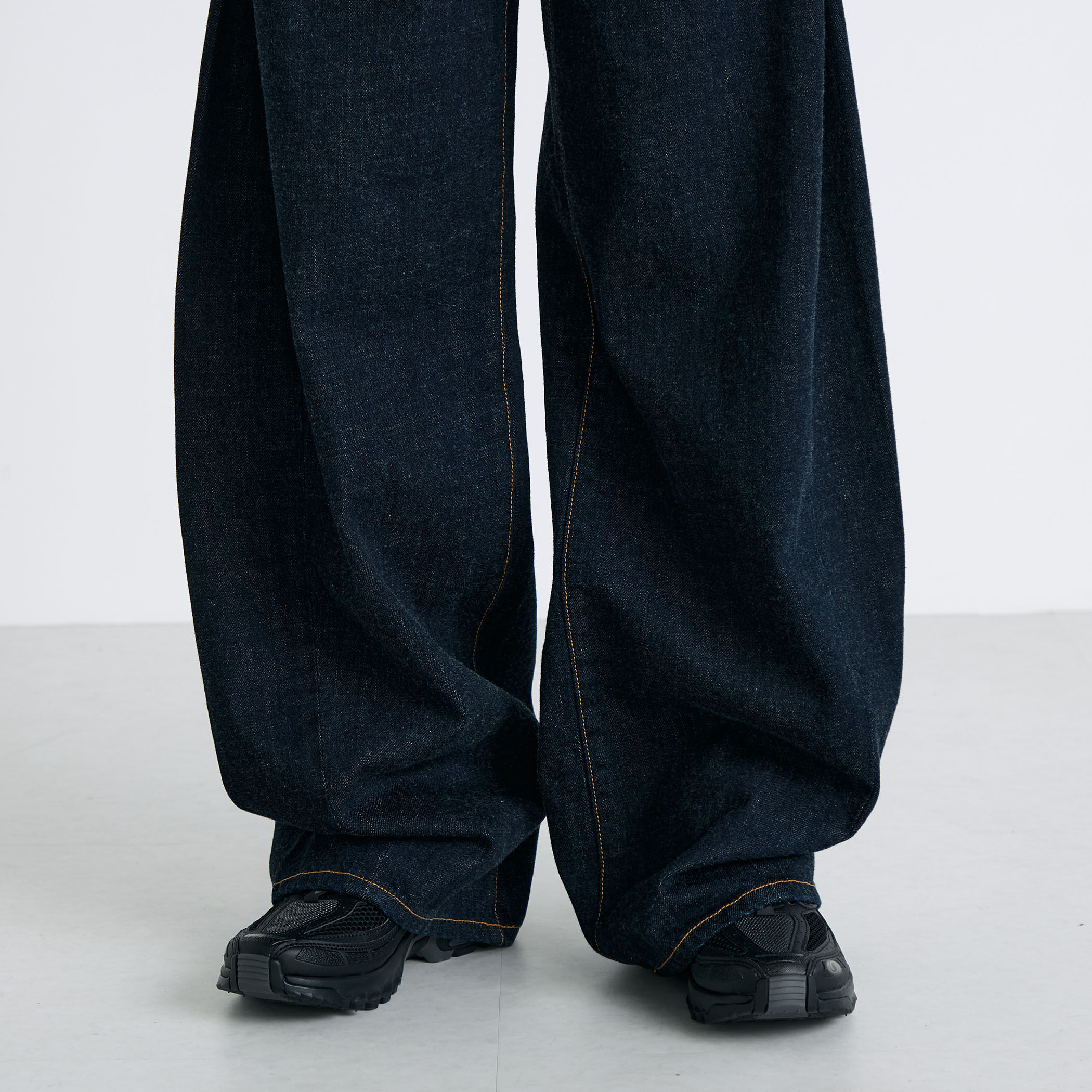 【萠】バルーンパンツ♡新品 児島ジーンズ LELAX by バルーン パンツ 2 ストレッチ メンズ サルエル