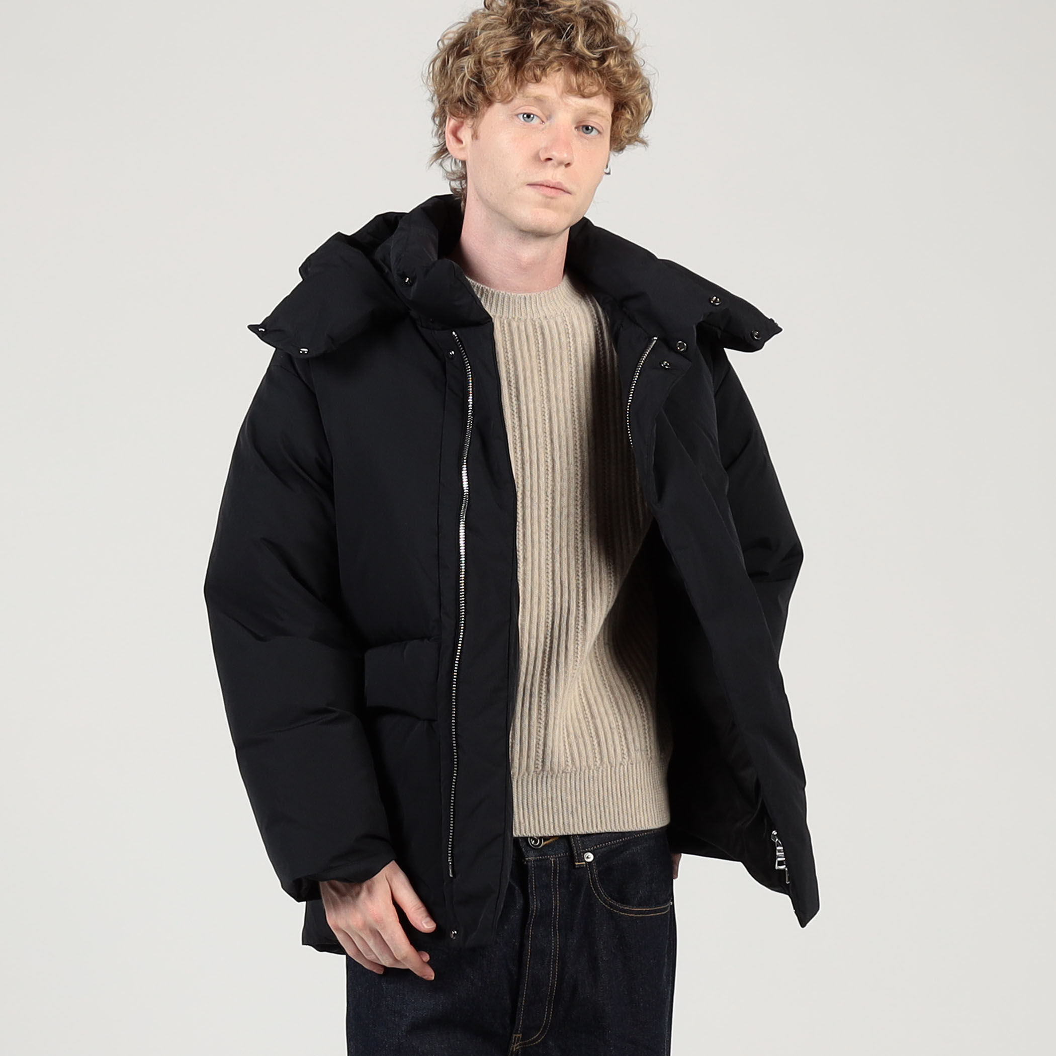 トゥモローランド、ダウンジャケット ポリエステル フーデッドダウンジャケット｜トゥモローランド 公式通販