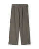 mando ポリエステル ベルテッドパンツ