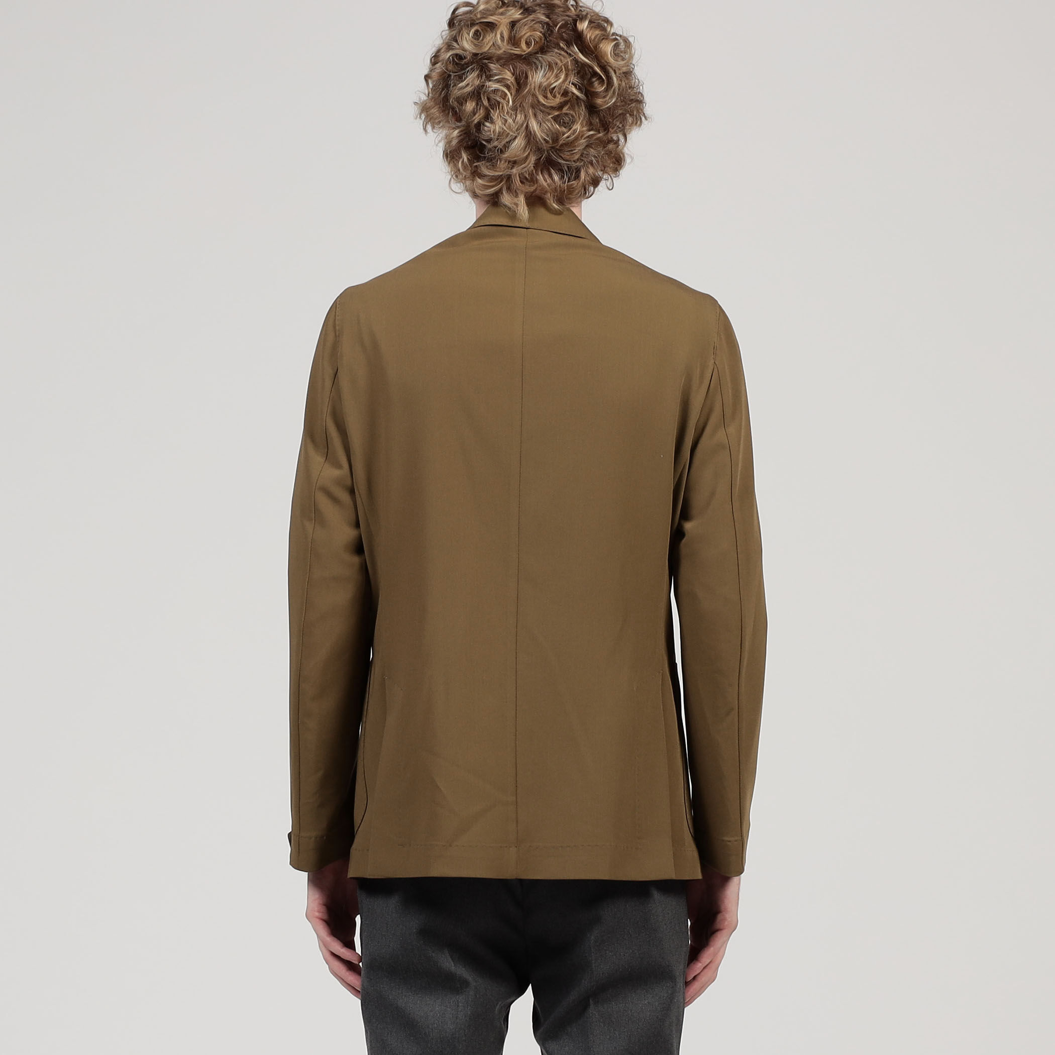 BARBA ジャケット　サイズ46 セール】 BARBA EASY J1 ウール シングルブレステッド2B