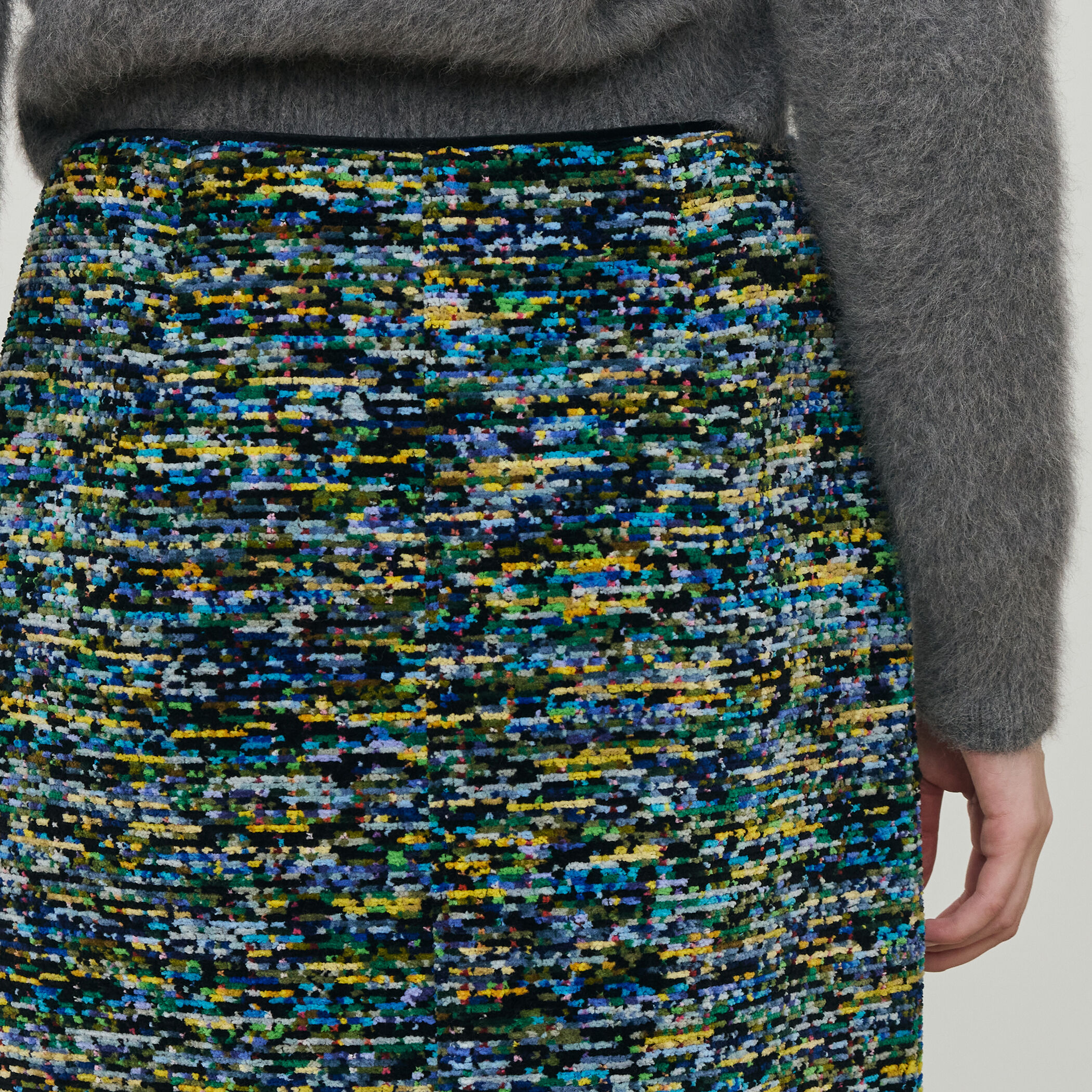 モザイクモール ダブルジップ タイトスカート｜トゥモローランド 公式通販