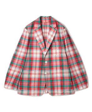 Mai Tai コットン インドマドラス シャツジャケット