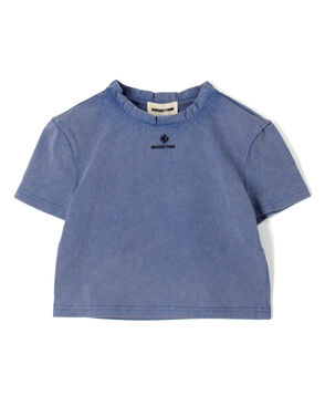 SHUSHU/TONG Wave Lace Collar T フリルカラーTシャツ