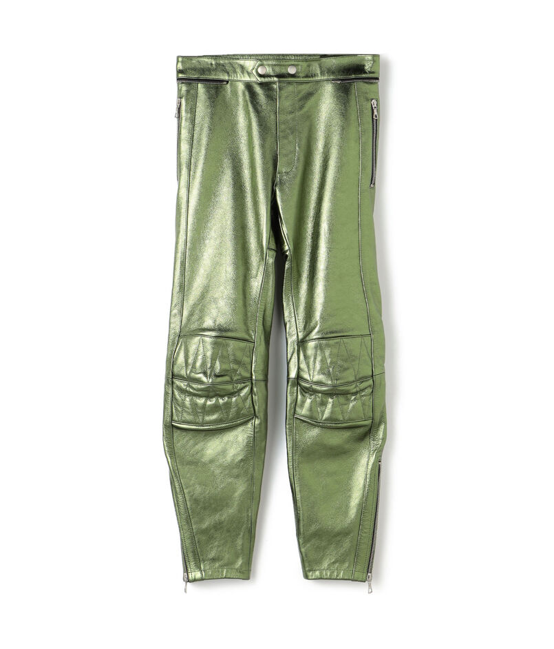 DRIES VAN NOTEN LOGRAVE 1144 レザー パンツ