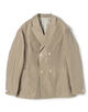 ■コットンシルク ダブルブレステッド 4Bジャケット