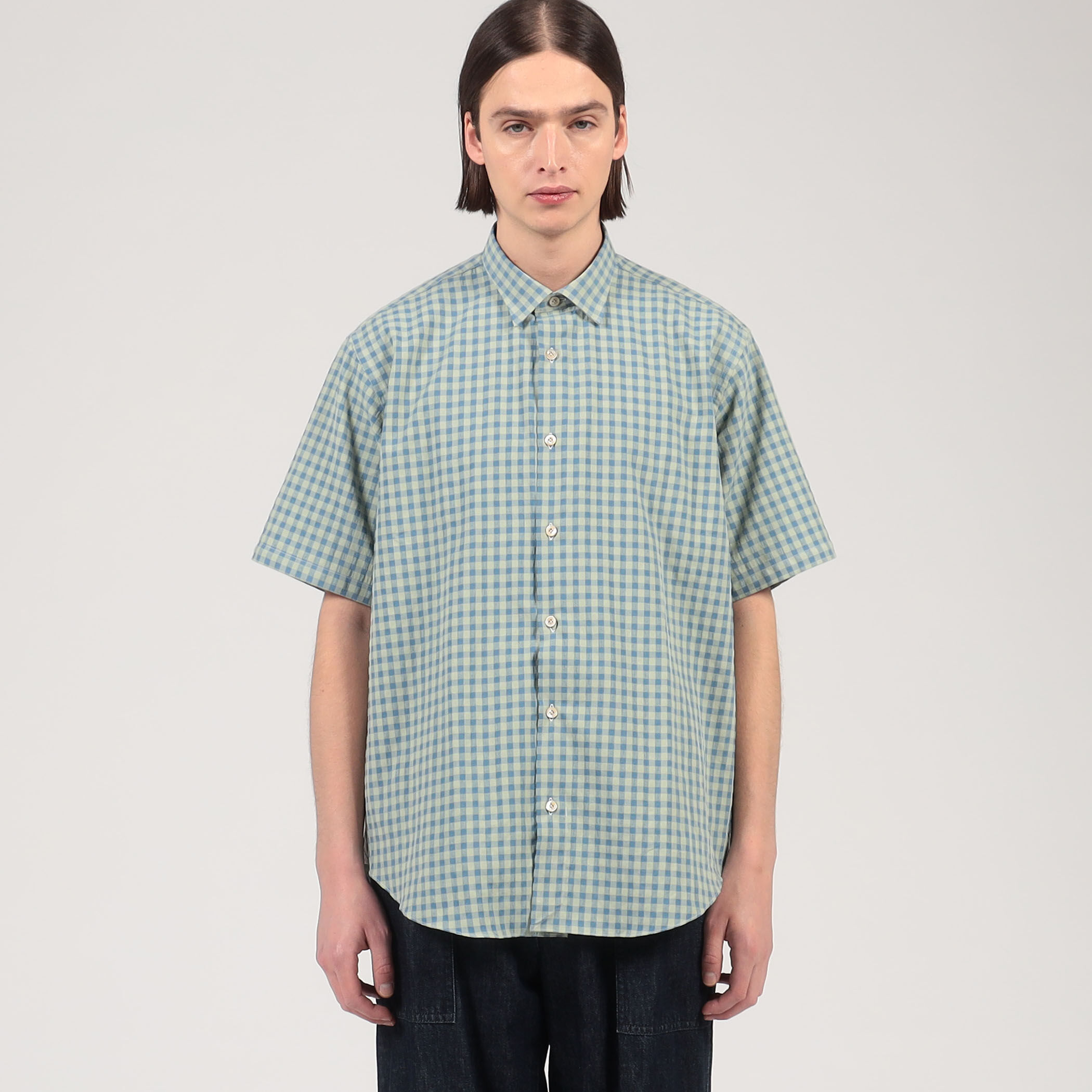 美品 2点セット Errico Formicola / BARBA 39 半袖 SHIPS｜【SHIPS別注】Errico Formicola: リネン マドラス