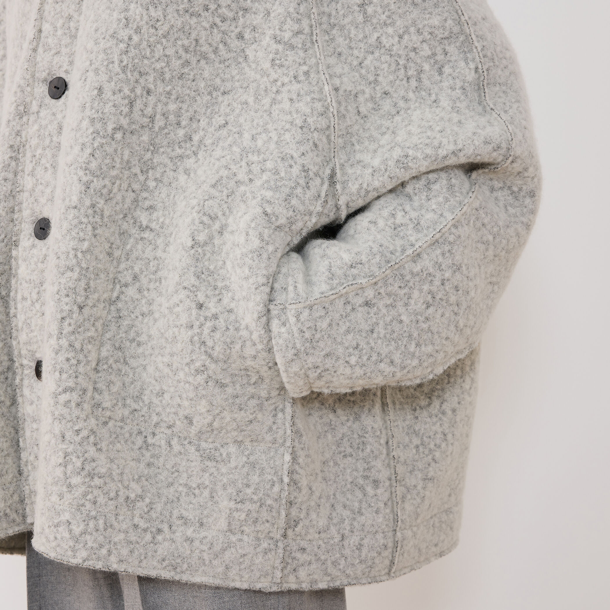 シープジャージー ラグランスリーブブルゾン｜トゥモローランド 公式通販