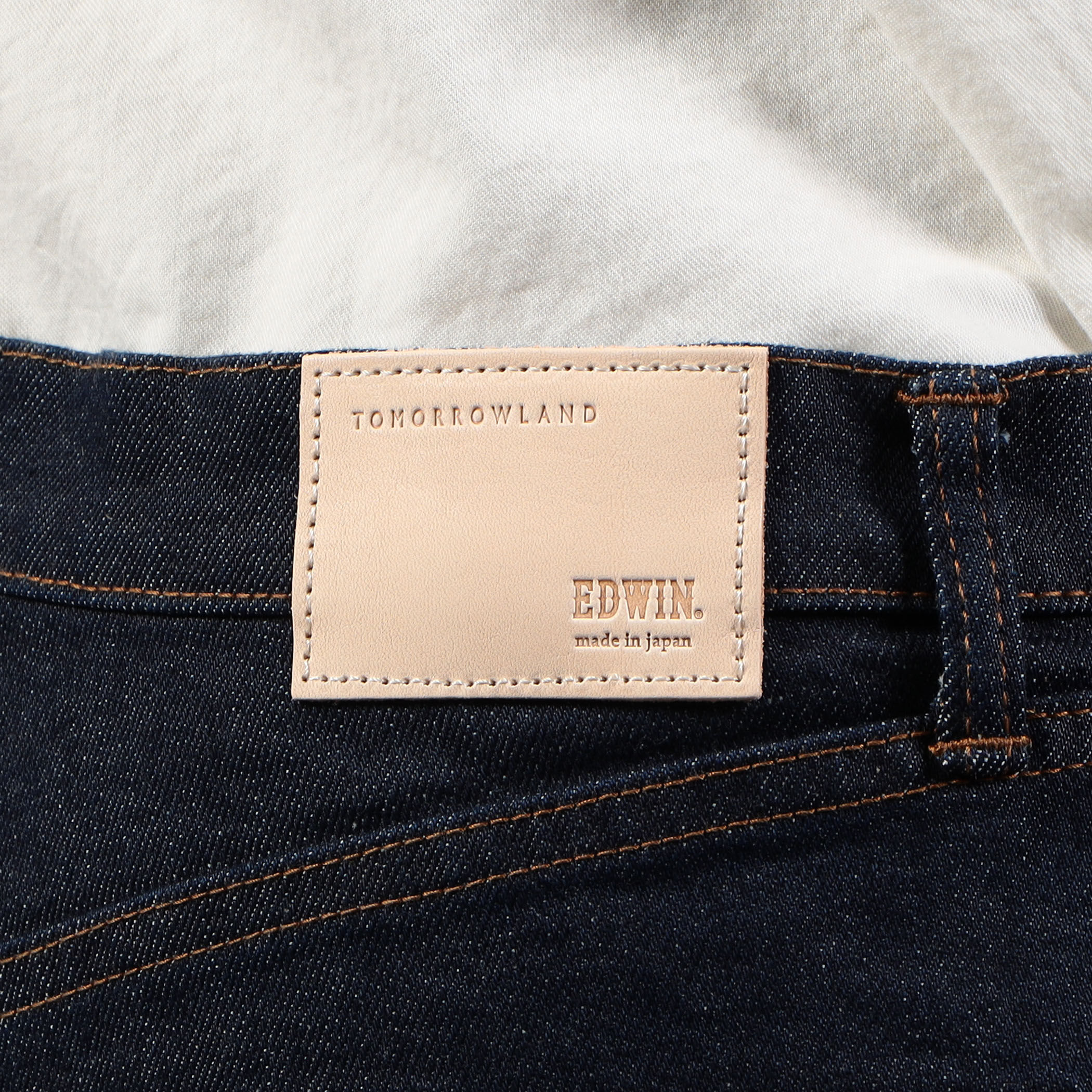 別注】EDWIN REGULAR TAPPERED ONE WASHED デニムパンツ