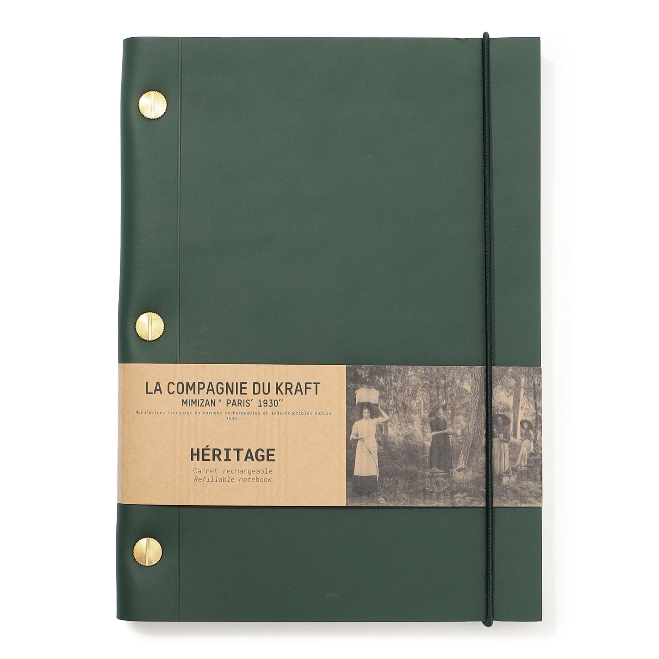 La Compagnie du Kraft Heritage A5 Leather Notebook