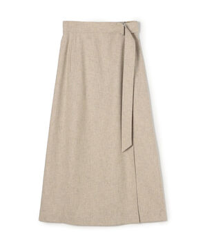 ネップツイード マキシスカート