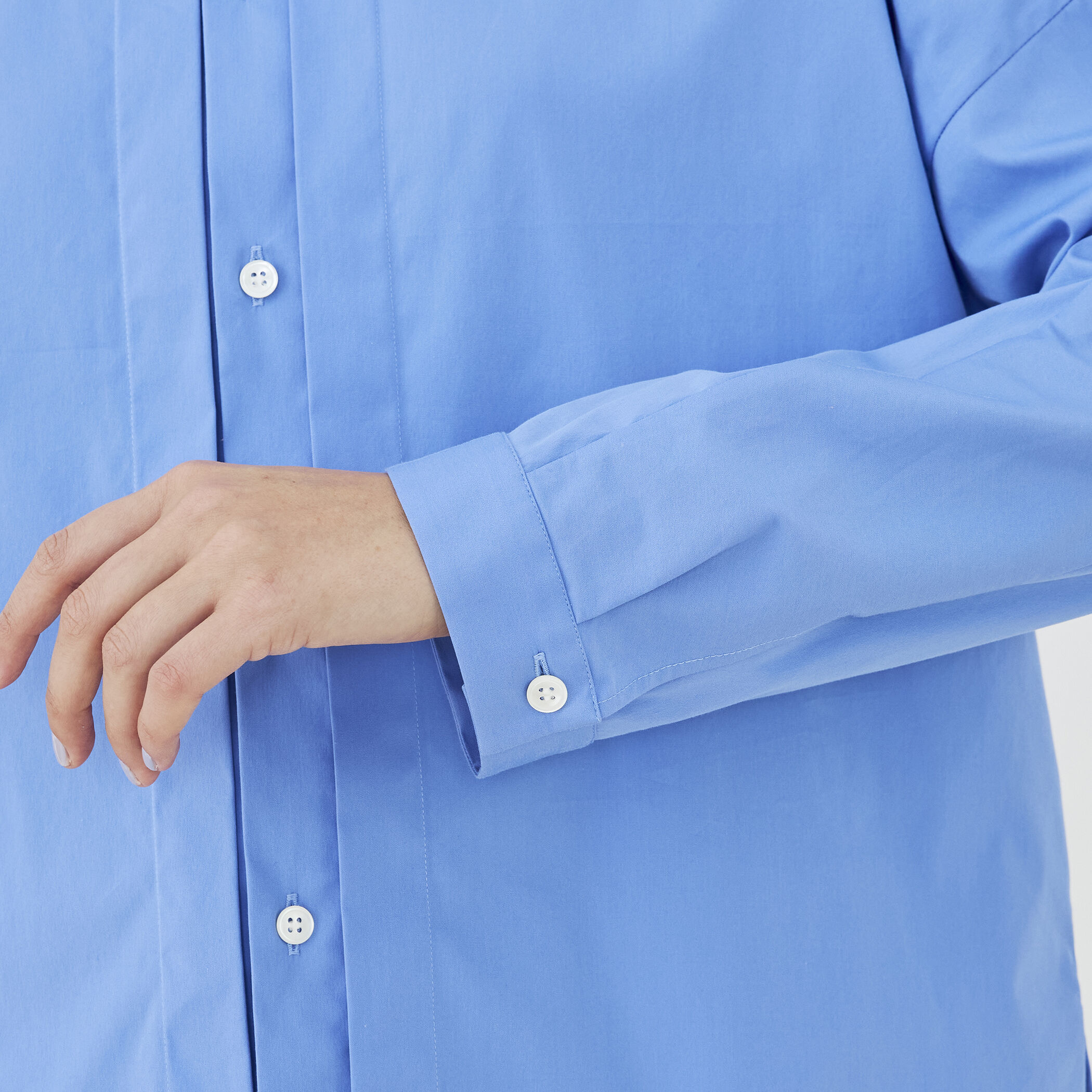 ストレッチタイプライター フロントタックシャツ｜トゥモローランド