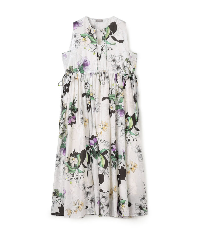 WRITEWELL bouquet ギャザーワンピース