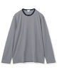 SUNSPEL MTSH0003ES コットンストライプ ロングスリーブ Tシャツ