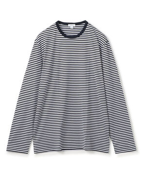 SUNSPEL MTSH0003ES コットンストライプ ロングスリーブ Tシャツ