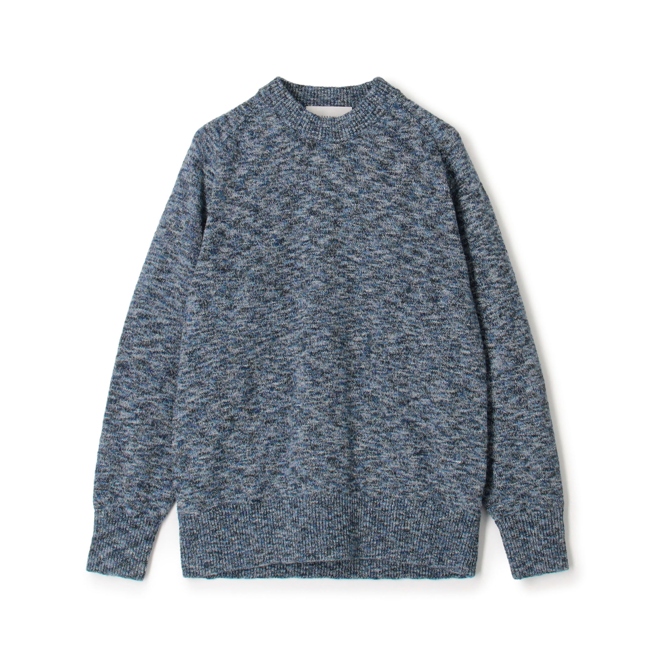 TOMORROWLAND tricot コットンナイロンメランジニット クルーネック