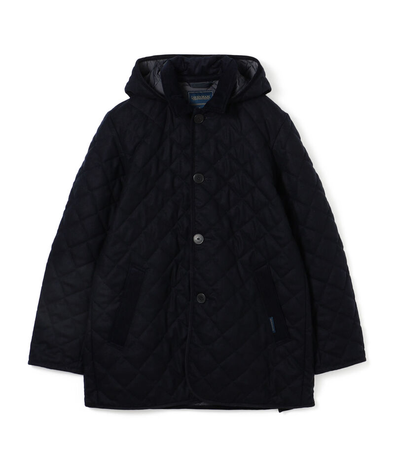 【別注】LAVENHAM DENSTON リサイクルウール キルティングコート